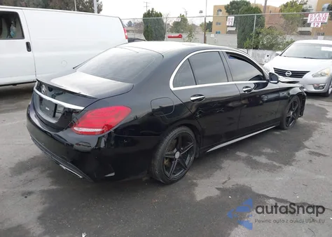 2015 Mercedes-Benz C 300 Luxury/Sport from USA, damaged, VIN 55SWF4JB5FU064222